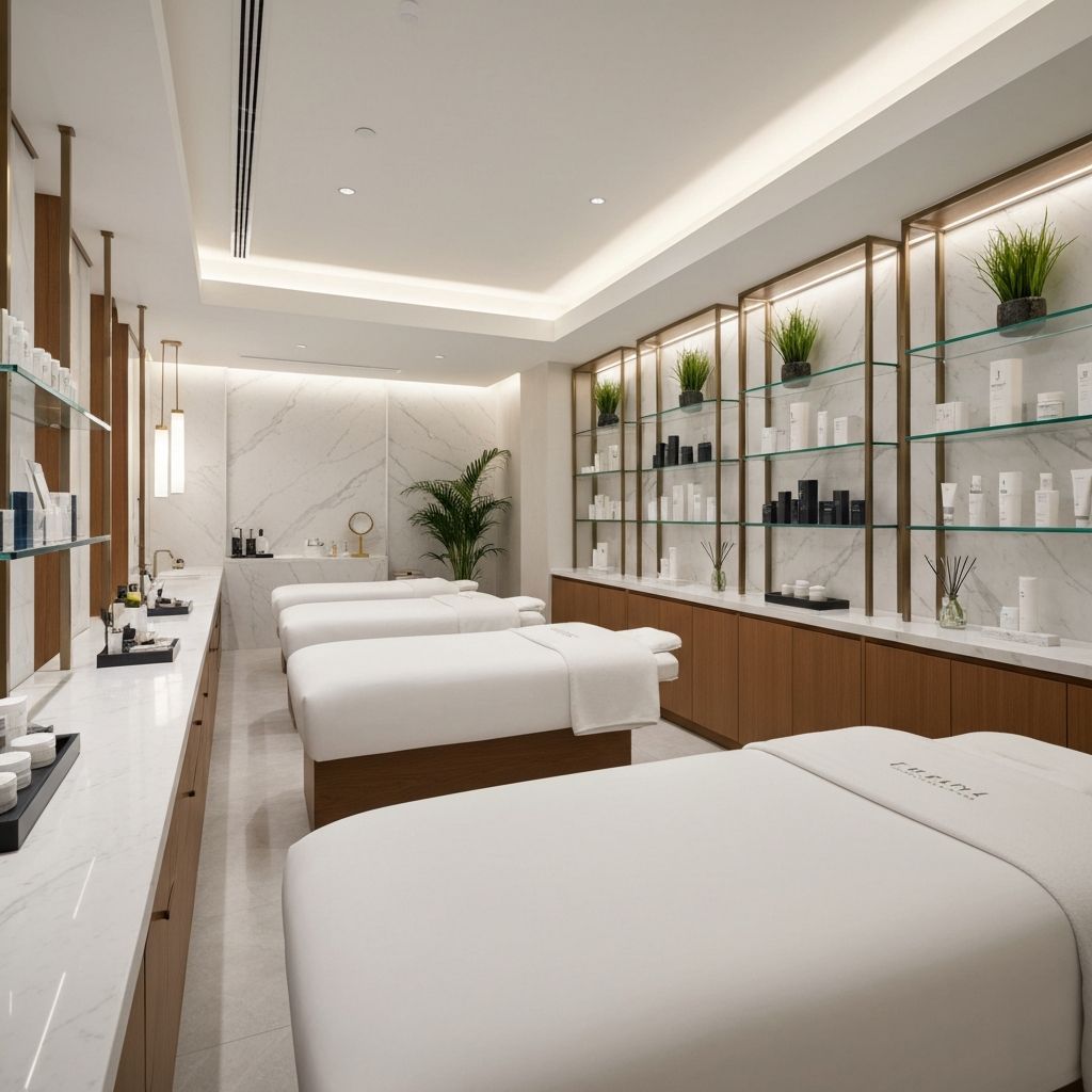Dream Soaps Medical Spa luxury interior in Las Vegas